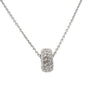 Swarovski Stone Collection Silver Pendant Necklace