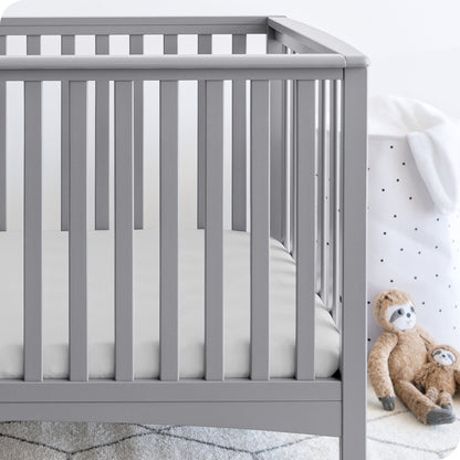 Bare Home Fitted Crib Microfiber Sheet