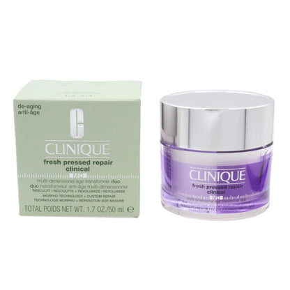 Clinique Fresh Pressed Repair Anti-Aging Face Cream 50ml (Clearance)