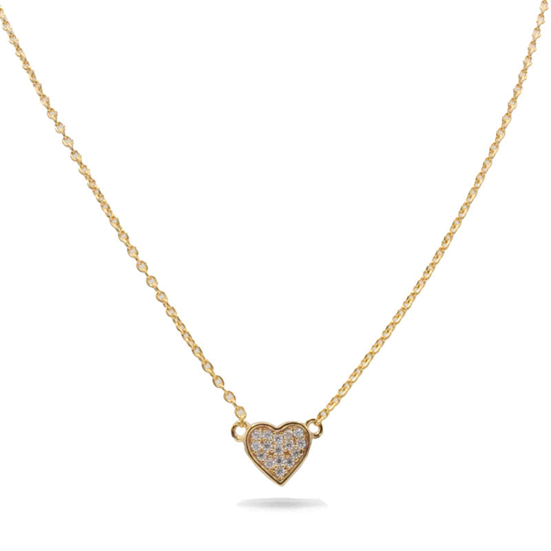 Gold Heart Necklace Amore Uno Sif Jakobs