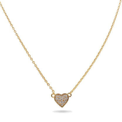 Gold Heart Necklace Amore Uno Sif Jakobs