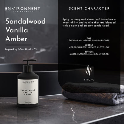 ENVIRONMENT 300mL Lotion Santal Tonka Musk