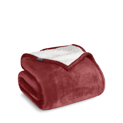 Bare Home Sherpa Blanket