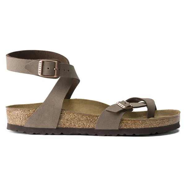 Birkenstock Yara Birkibuc Mocha