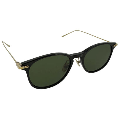 Linda Farrow Linear Fuller C8 D-Frame Black Unisex Sunglasses 5700