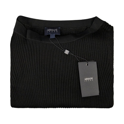 Armani Black Pink & White Ladies Jumper  - Size 8