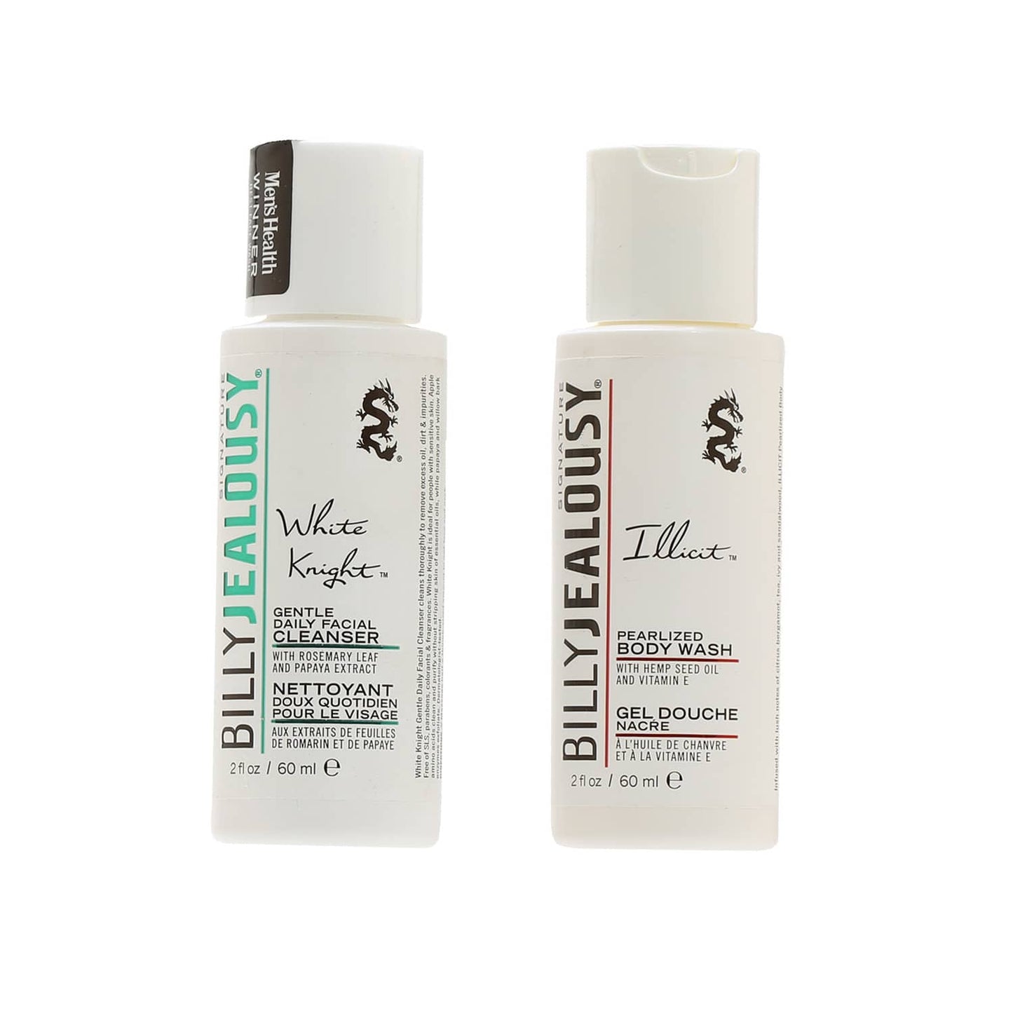 Billy Jealousy DUO White knight Face Cleanser / Illicit Body Wash