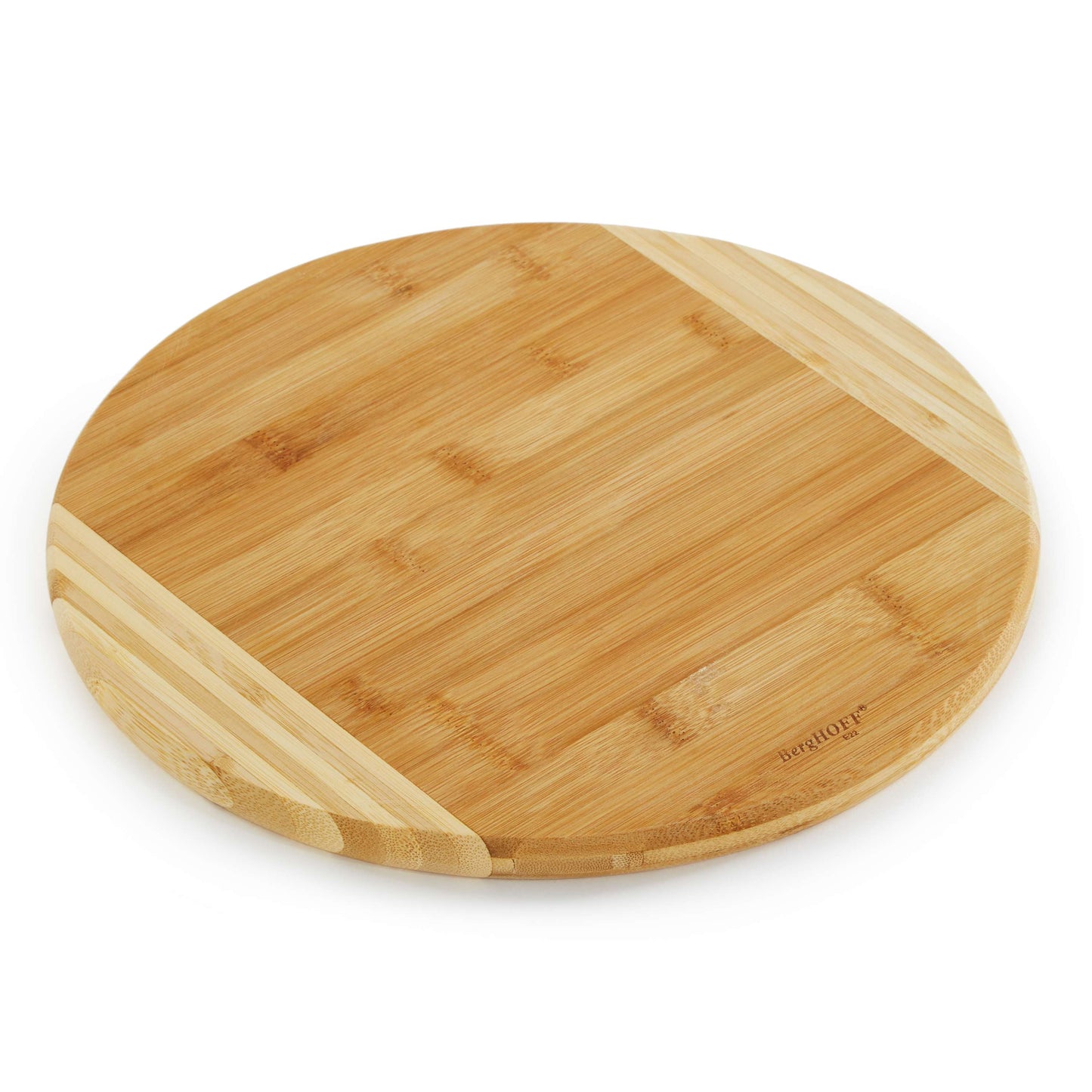 BergHOFF Bamboo Striped Round Cutting Board, 11.8"