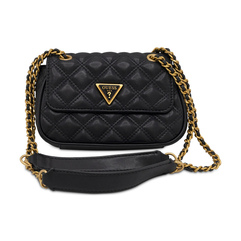 Guess Group Giully Mini Handbag Black QA874878 (Ex Display)