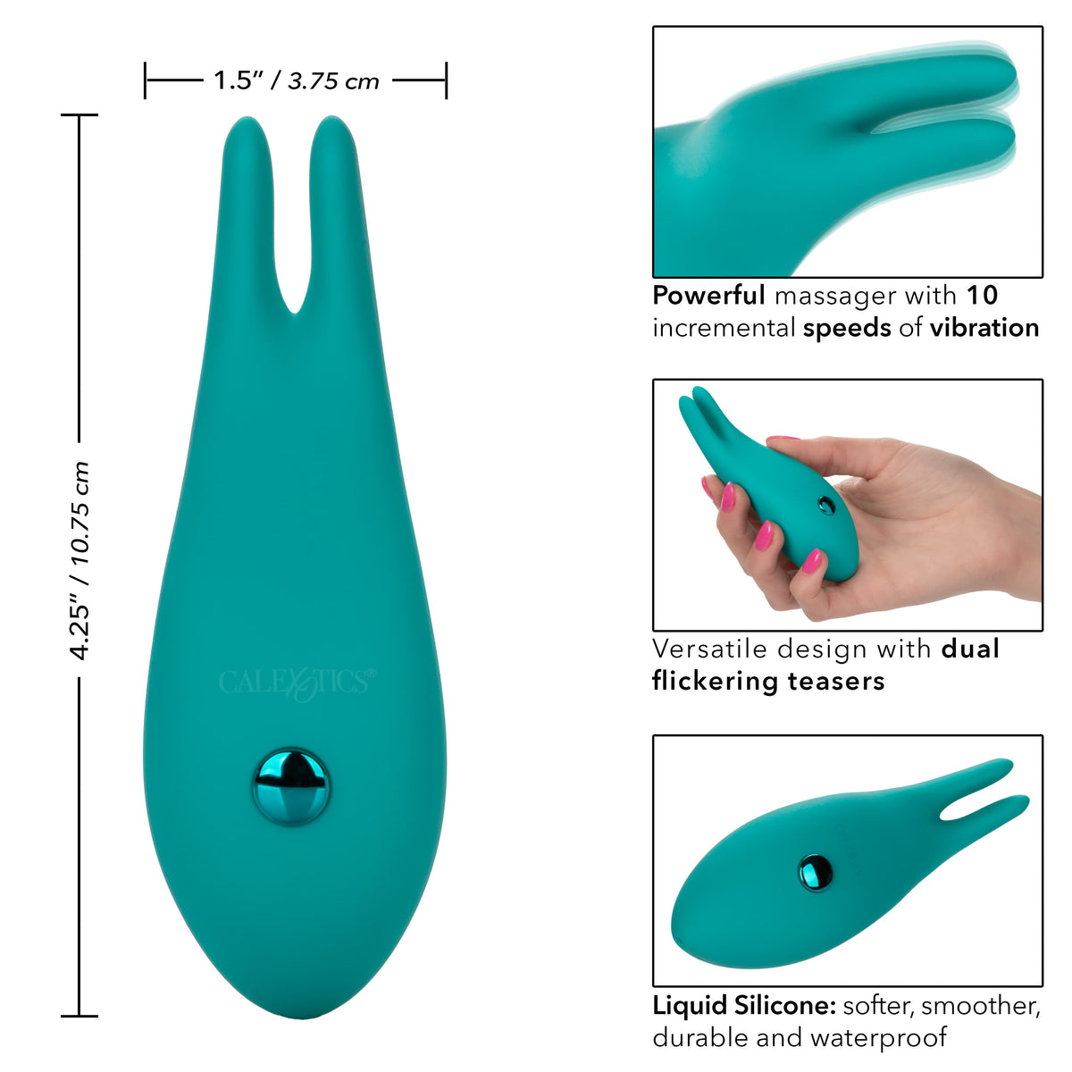 CalExotics Liquid Silicone Pixies Bunny