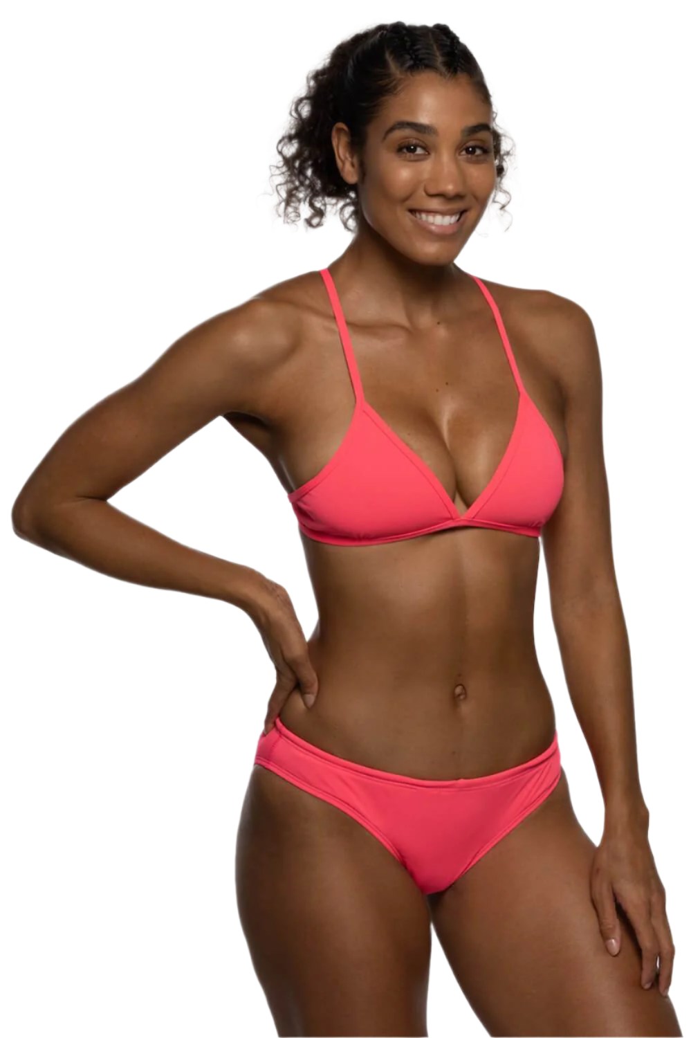 Jolyn Andy Bikini Bottom - Hot Pink - FINAL SALE