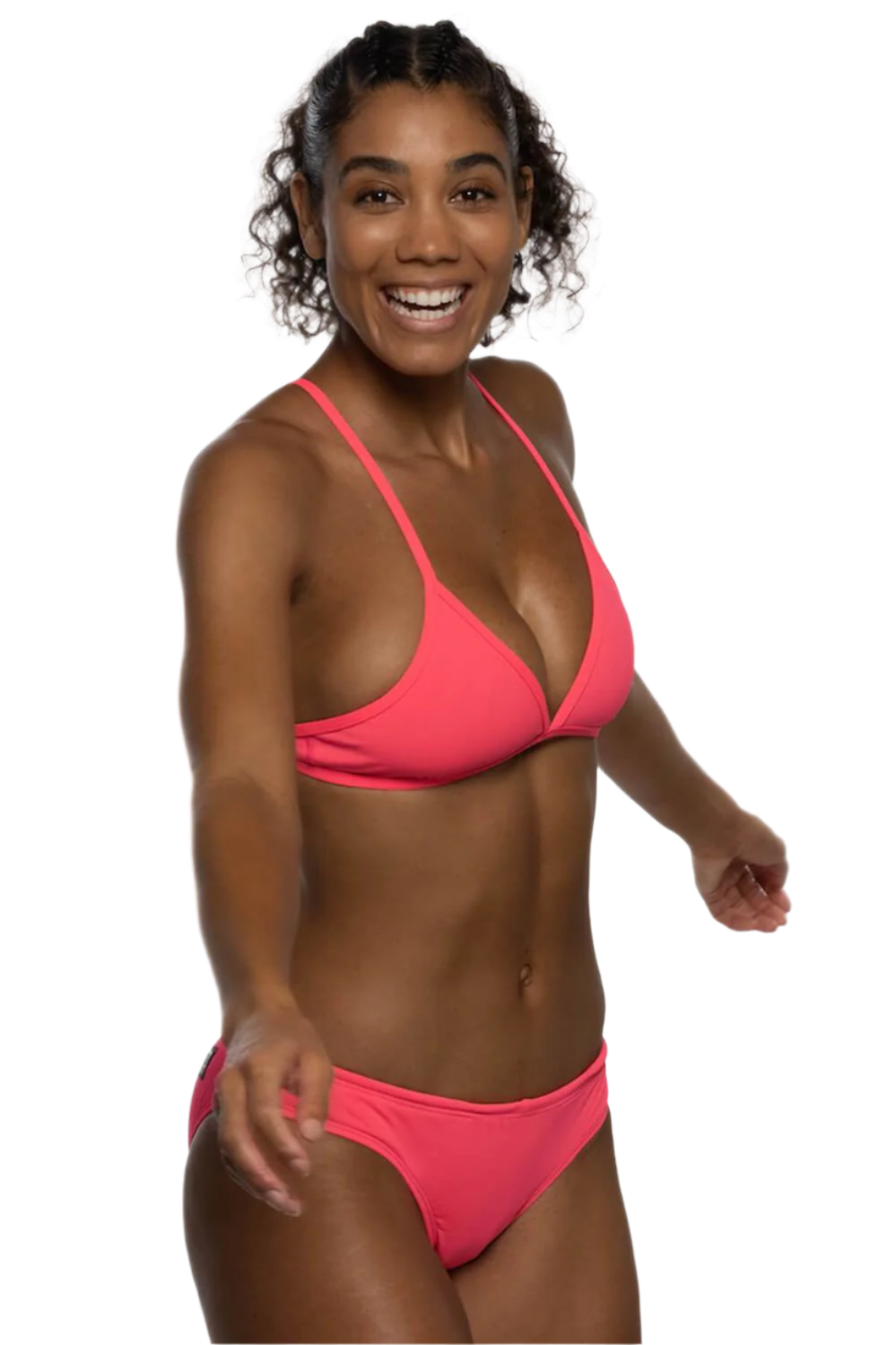 Jolyn Andy Bikini Bottom - Hot Pink - FINAL SALE