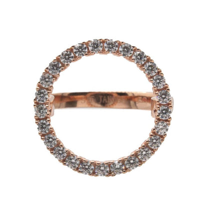 Sif Jakobs Biella Grande Rose Gold Ring Size 54