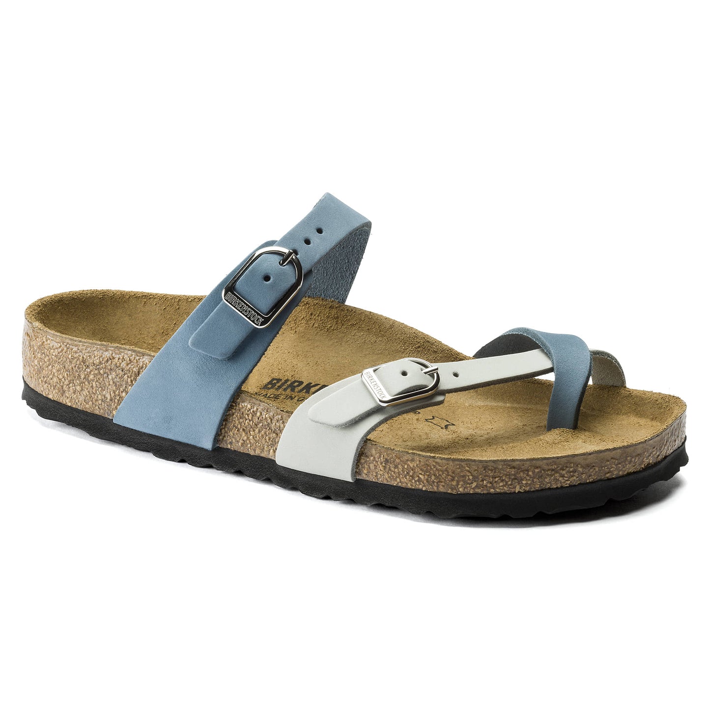 Birkenstock Mayari Nubuck Leather Dove Blue/Mineral