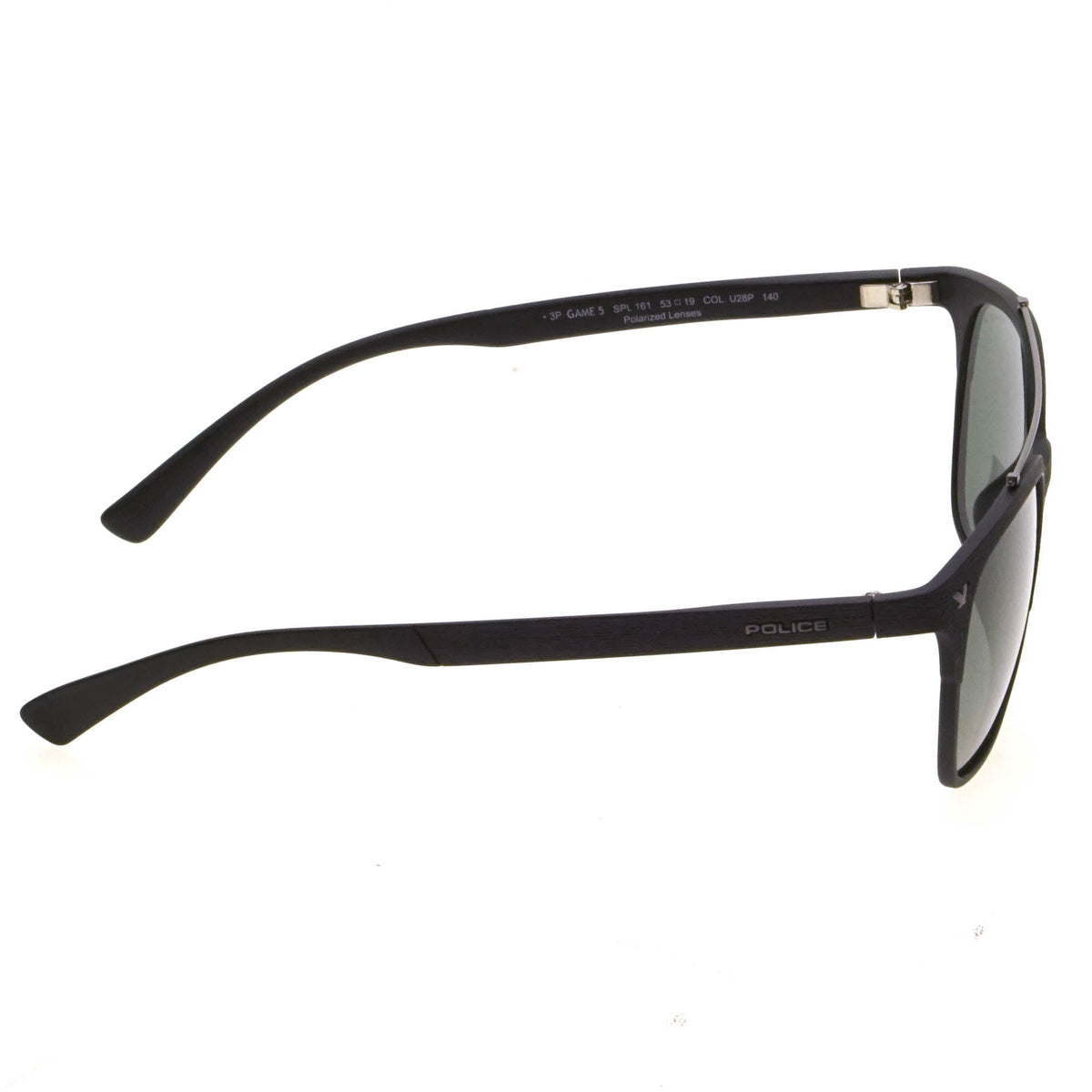 Police Polarised Sunglasses Black Unisex SPL161 U28P