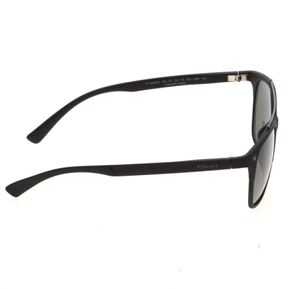 Police Polarised Sunglasses Black Unisex SPL161 U28P