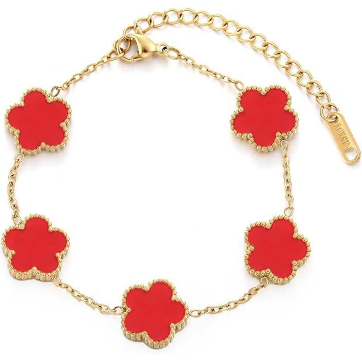 Adjustable Elegant Floral Bracelet
