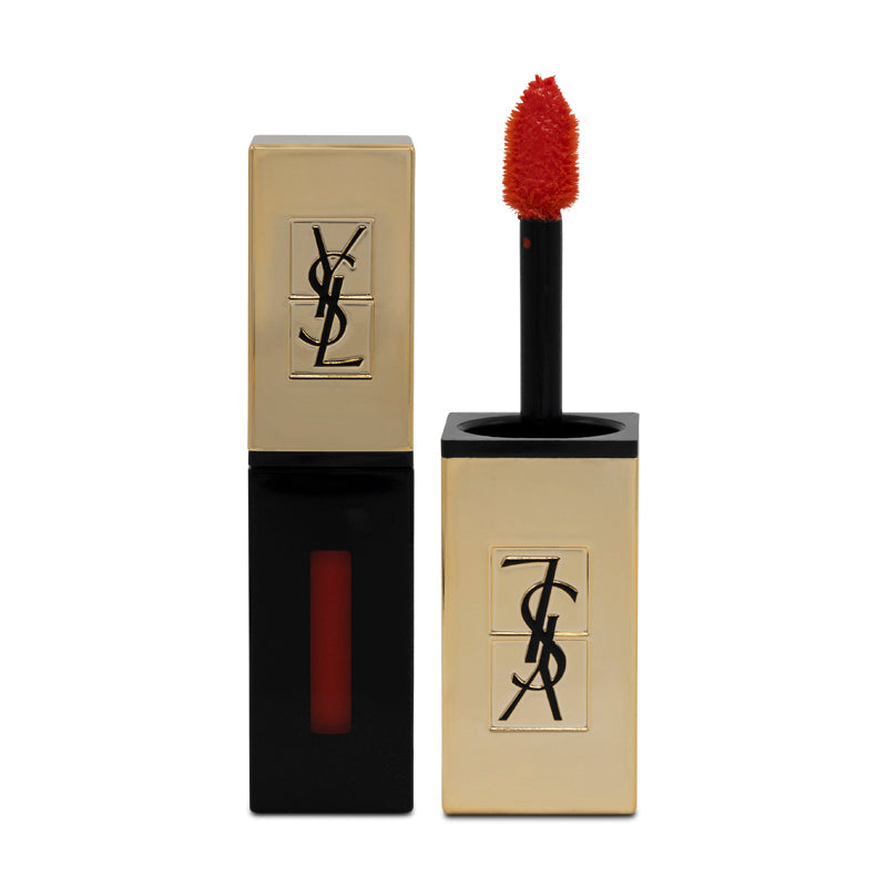 YSL Rouge Pur Couture Glossy Stain 48 Orange Graffiti