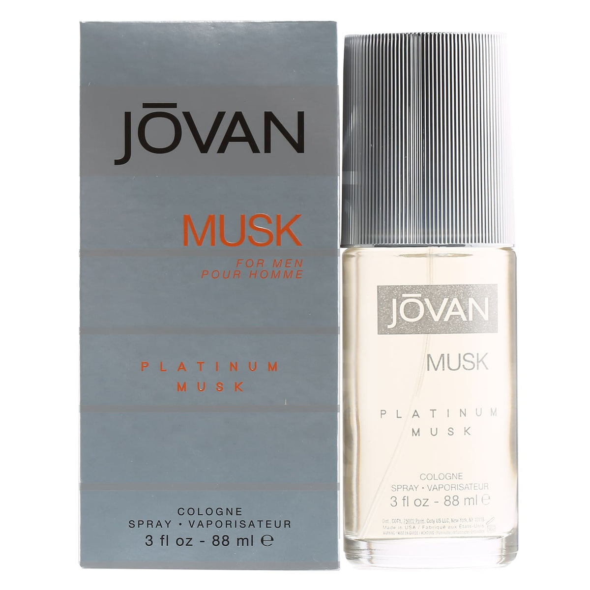 Coty Jovan Platinum Musk Cologne