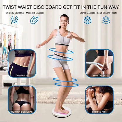 Enlarged Foot Plate Twist Board