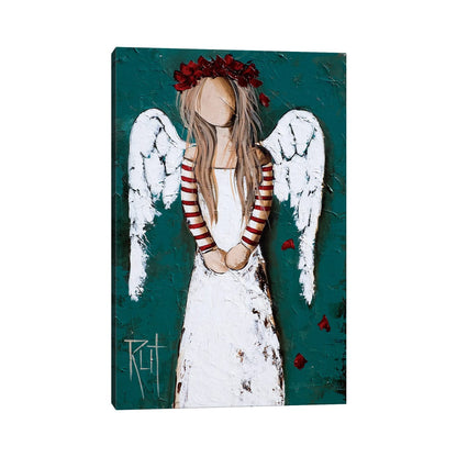 Feathery by Ruth's Angels - Canvas Gallery Wrap
