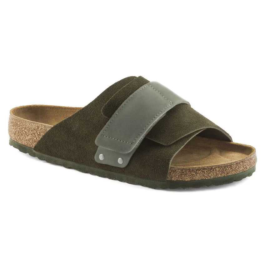 Birkenstock Kyoto Suede Leather Thyme