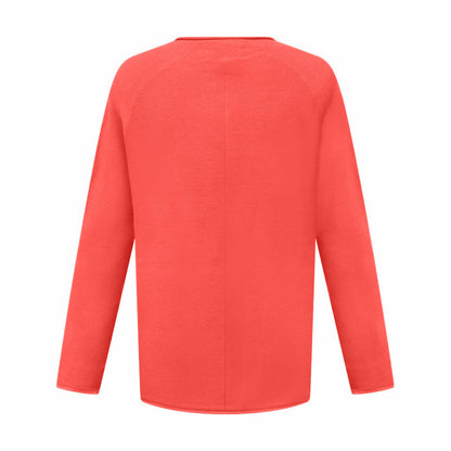 Fynch Hatton Women's Knitted Jumper Coral