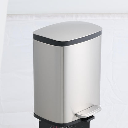 4 Supply Stainless Steel Kitchen Trash Can