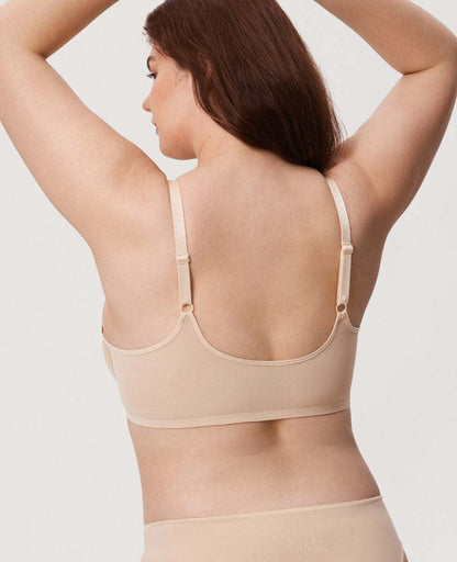 Front Closure Lace Underwire Plunge Bra