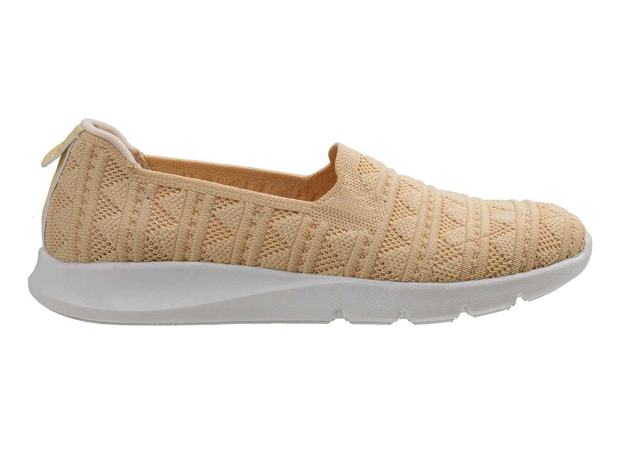 Comfort Stretch Crochet Sneakers - Wide Width