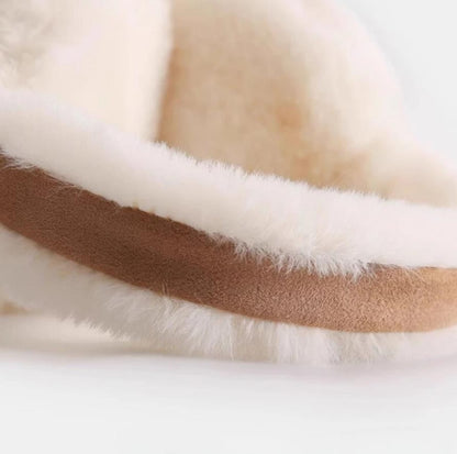 3P Experts Foldable Suede Winter Earmuffs