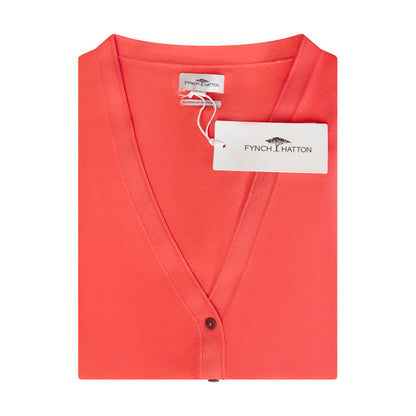 Fynch Hatton Women's Cardigan Coral Red