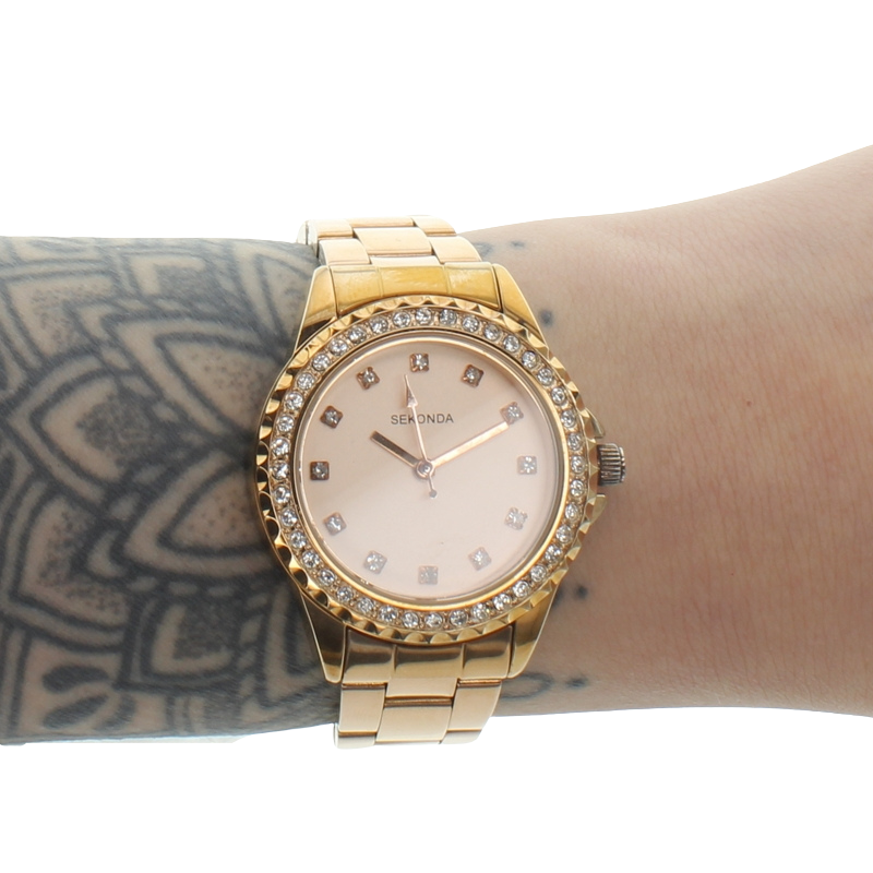 Sekonda Rose Gold Ladies Watch Temptations 4253