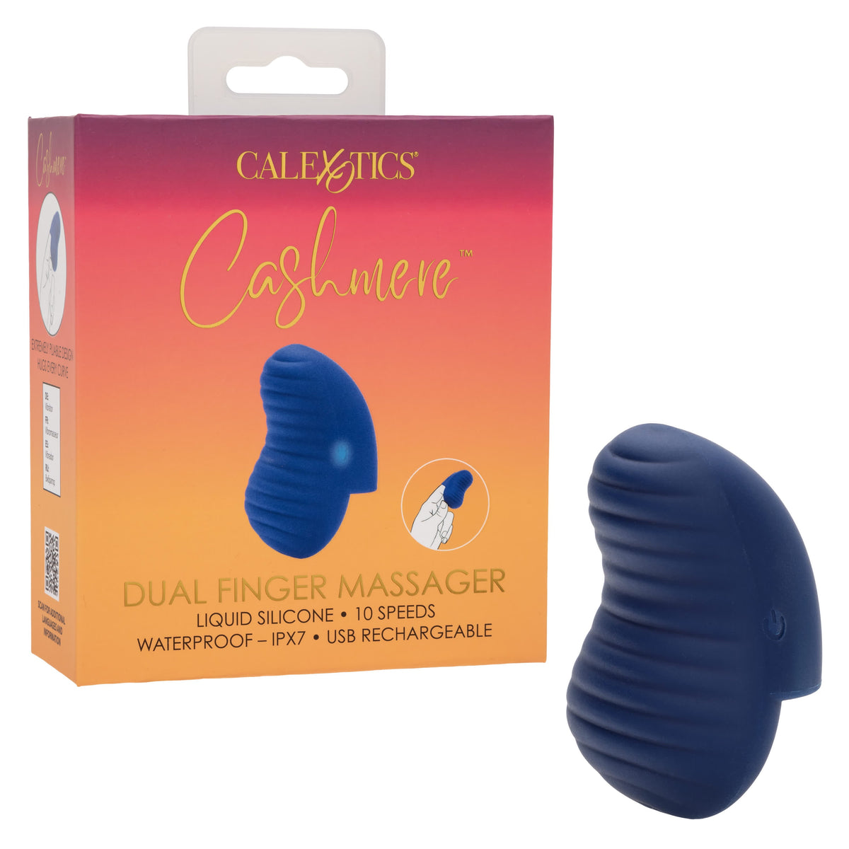 CalExotics Cashmere Dual Finger Massager