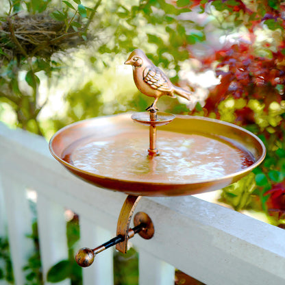 Bird Bath and Butterfly Oasis Pollinator Garden Fountain