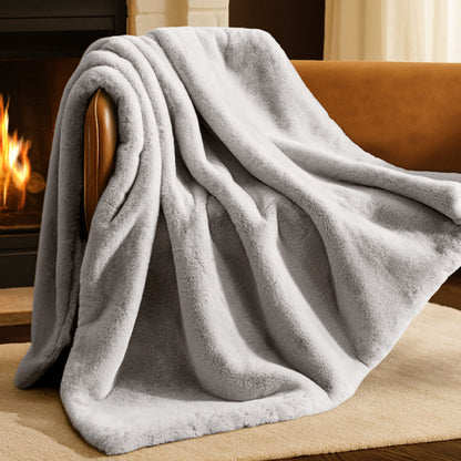 Bare Home Faux Fur Blanket