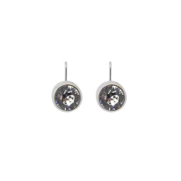 Guess Crystal Clip-On Earrings Stainless Steel UBT01064 (Blemished Box)