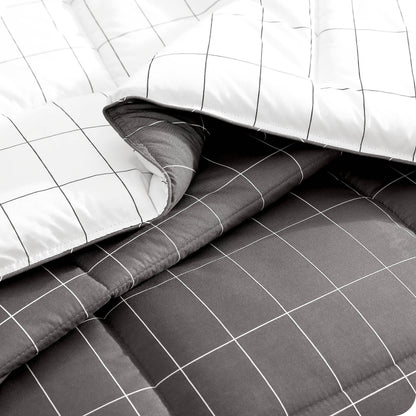 Bare Home Bed-in-a-Bag Comforter Set with White Sheets