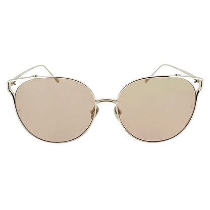 Linda Farrow Joanna Silver Oversized Women's Sunglasses 6260/LFL996C3SUN