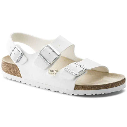 Birkenstock Milano Birko-Flor White Sandals