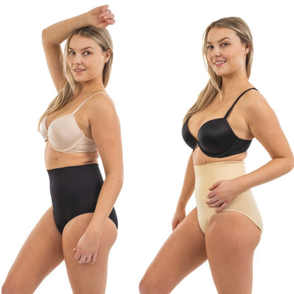 Body Beautiful Hi Waist Full brief Shaper 2 Pack