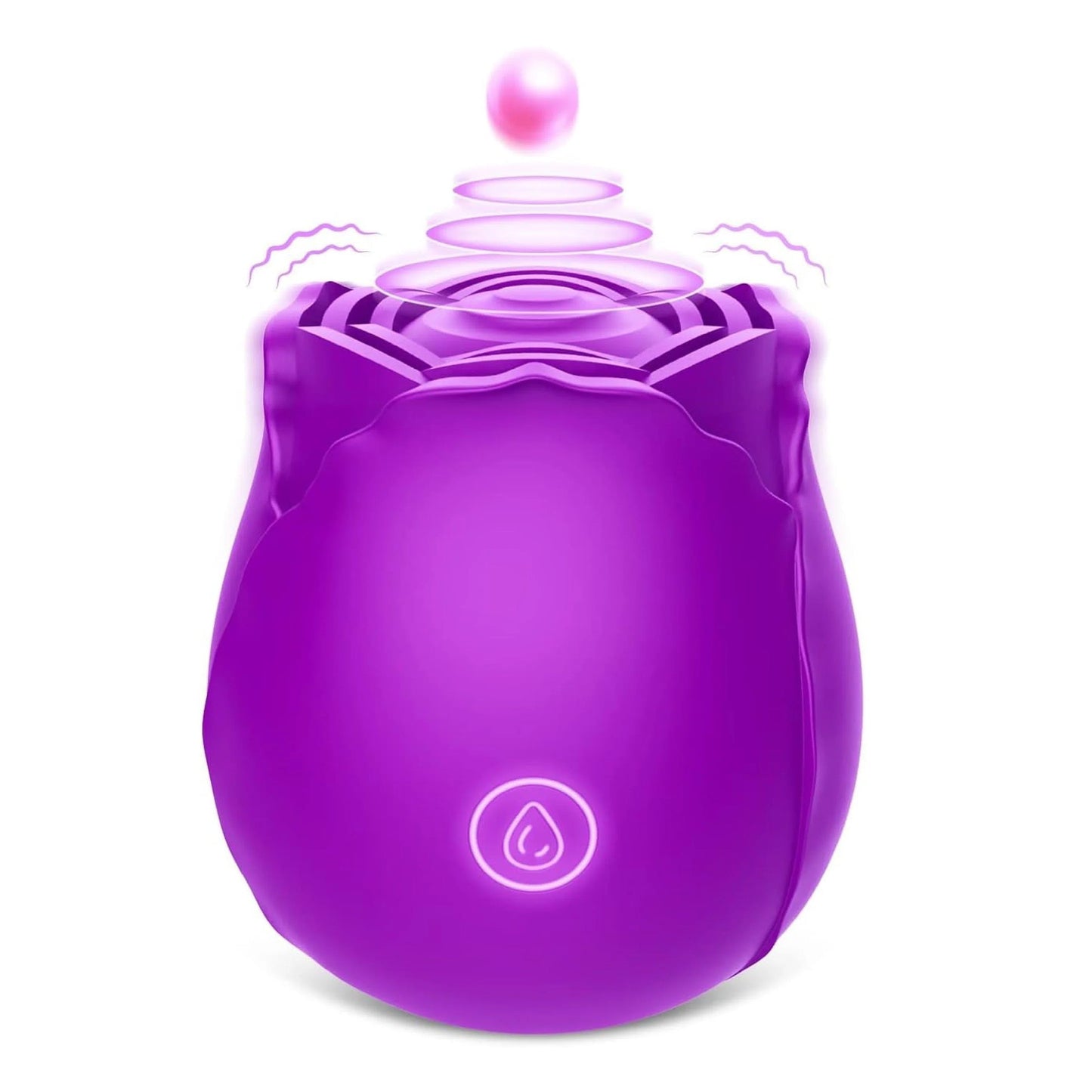 Blissed NYC Rose-Shaped Silicone Massager