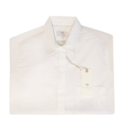 Fynch Hatton Women's Cotton Stretch Shirt Blouse White