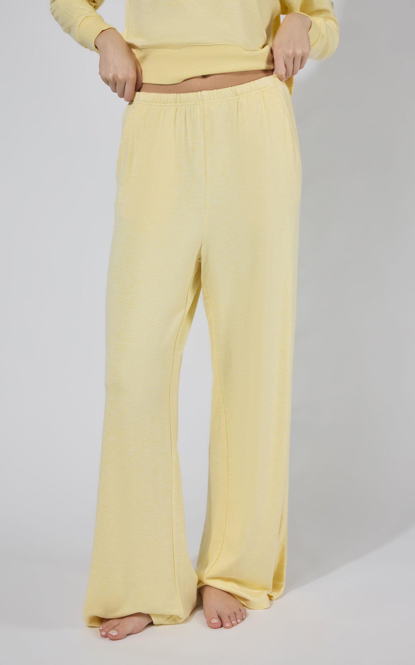 90 Degree by Reflex Modal Terry Relaxed Wide Pant