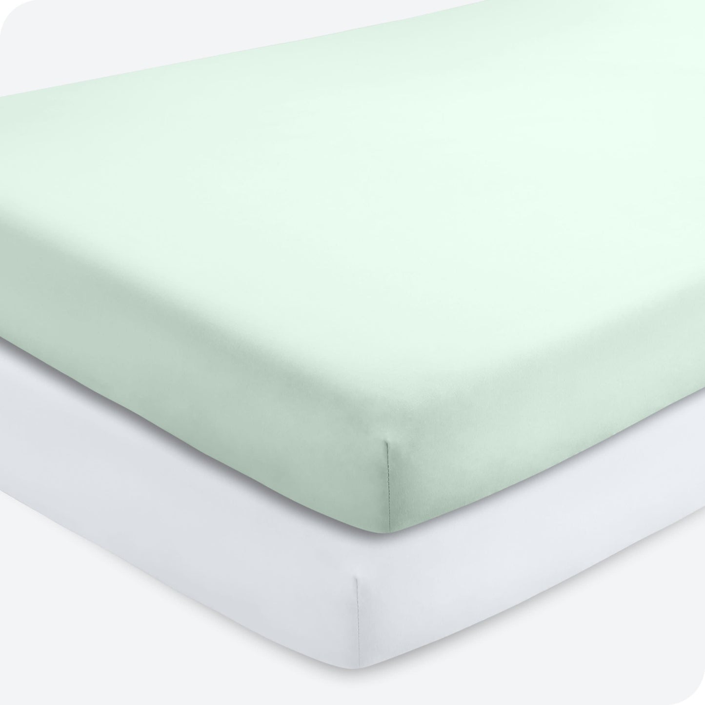 Bare Home Fitted Crib Microfiber Sheet