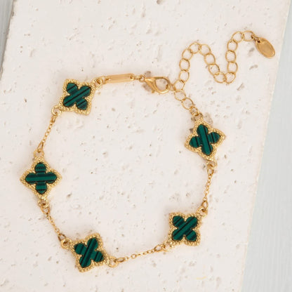 Clover Charm Bracelet for Women