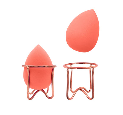 Almost Famous Professional Makeup Blender with Rose Gold Stand