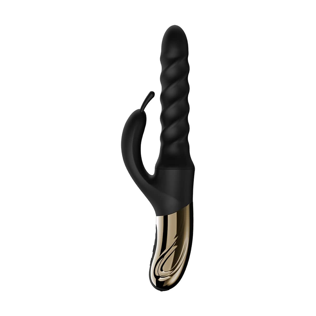 Between The Sheets Chocolate Swirl Thruster Vibrator
