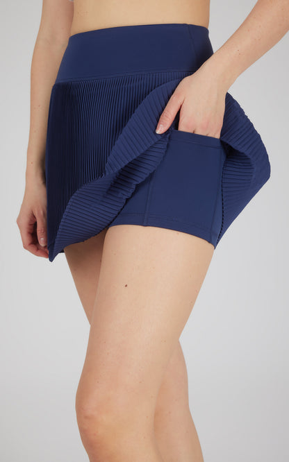 90 Degree by Reflex Lightstreme Pleated Mini Skort