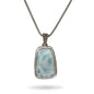 Larimar Stone Sterling Silver Petite Hanna Necklace By Marahlago